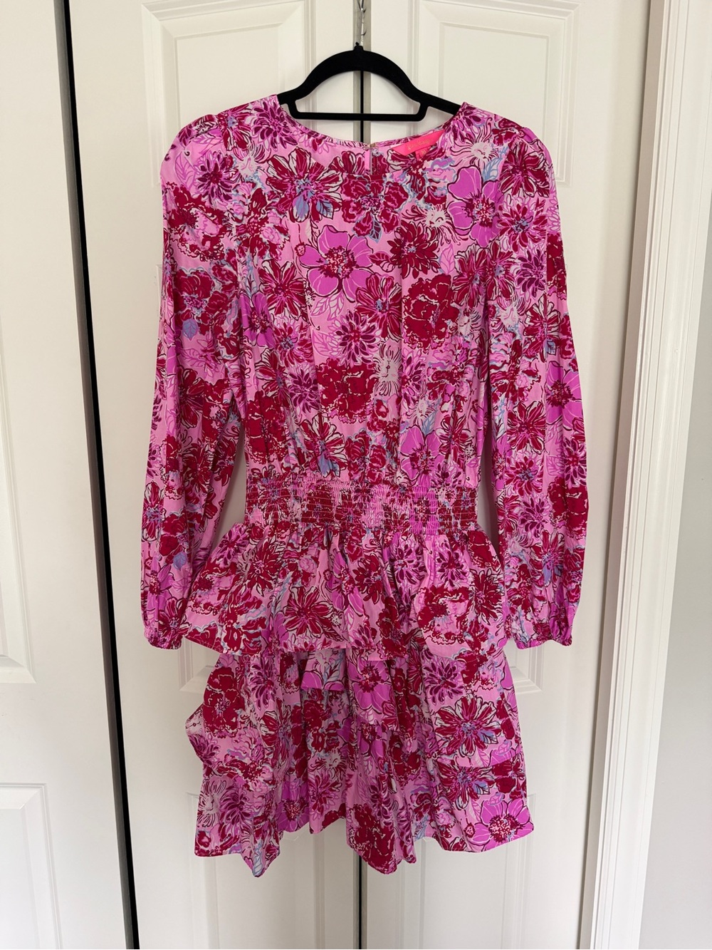 Women’s Lilly Pulitzer Khloey Long Sleeve Smocked Dress